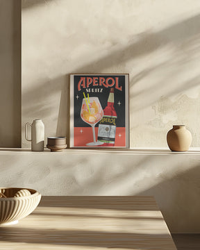 Aperol Spritz_Black Poster