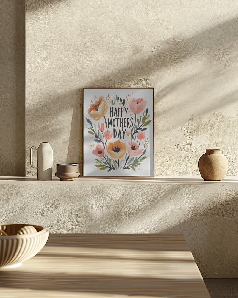 Happy Mothers Day Poster