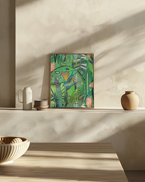 Bird of Paradise - Tropical Lush Poster