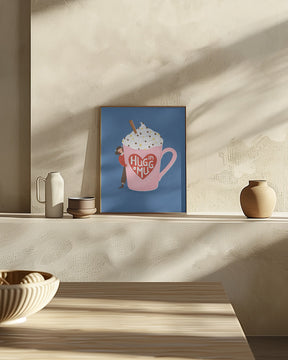 Hug In a Mug Poster