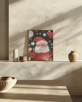 Happy Santa Poster