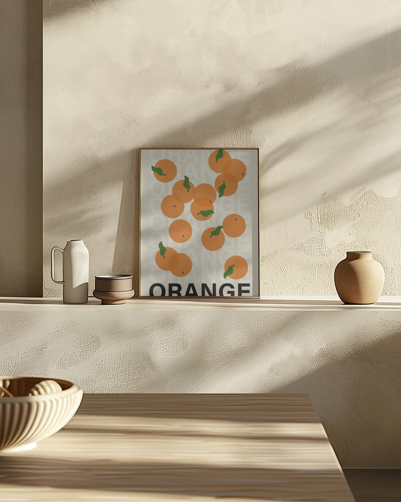 Orange Poster