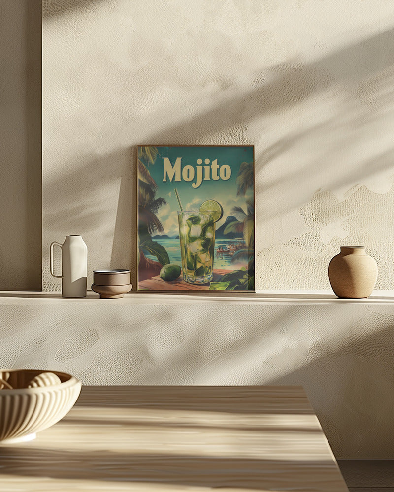 Mojito Vintage Poster