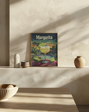 Margarita Vintage Poster