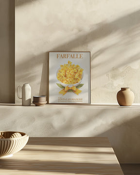 Pasta Farfalle Poster