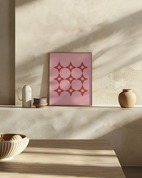 Flower Tile Poster