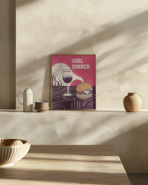 Girl Dinner No 3 Poster