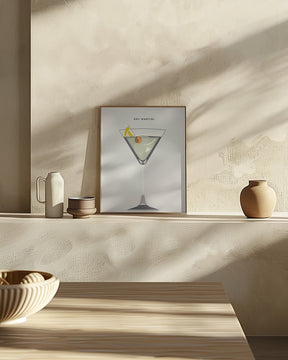 Dry Martini Poster