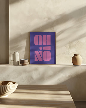 Oh No! Poster