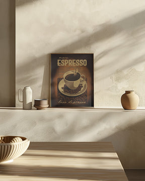 More Espresso   Less Depresso Poster