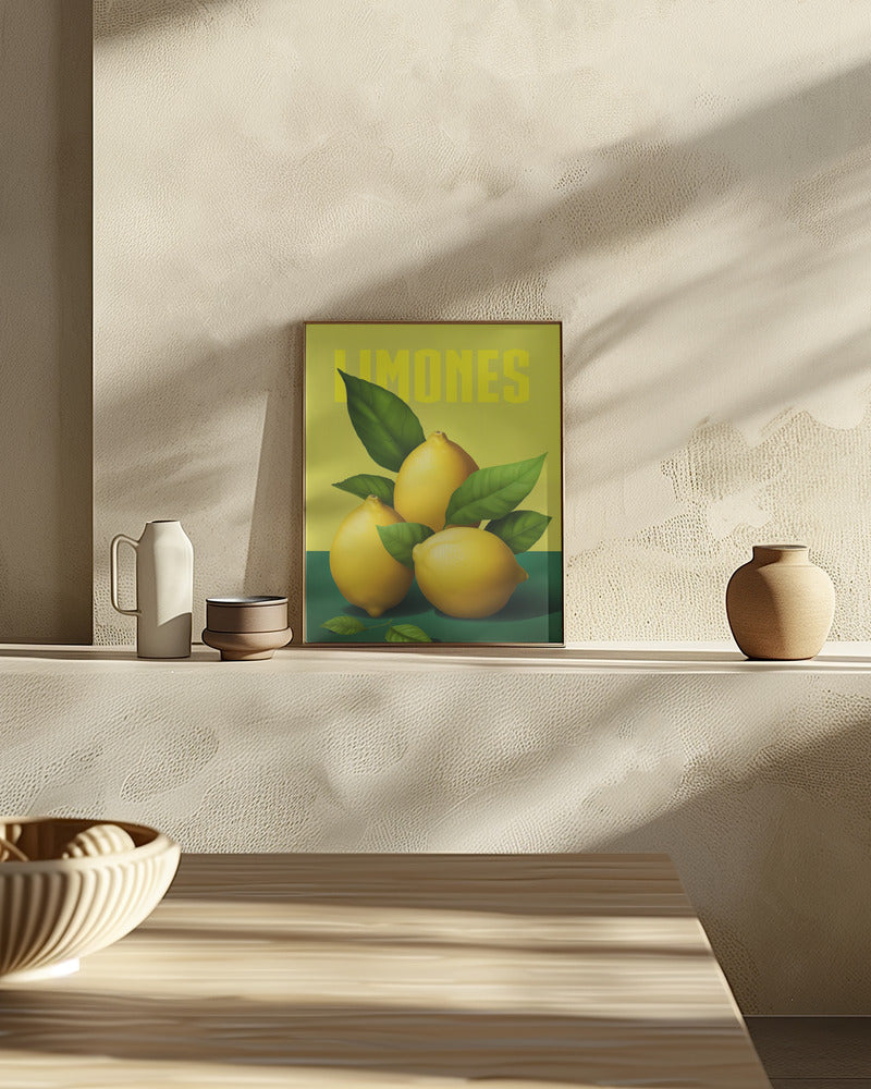 Limones Poster