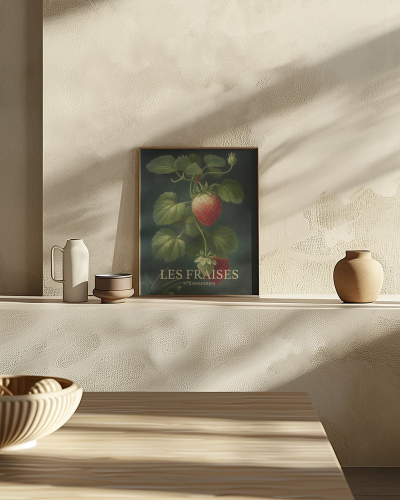 Les Fraises - Strawberries Poster