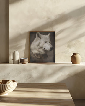 Wolf Portrait Poster