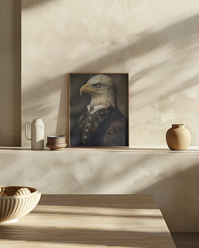 Bald Eagle Portrait Poster