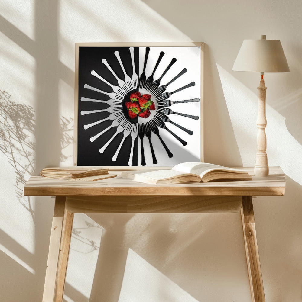 Strawberry Designs Poster