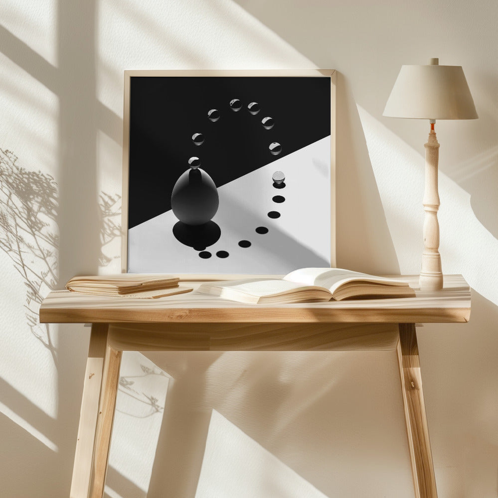 Arch Drops Egg Poster