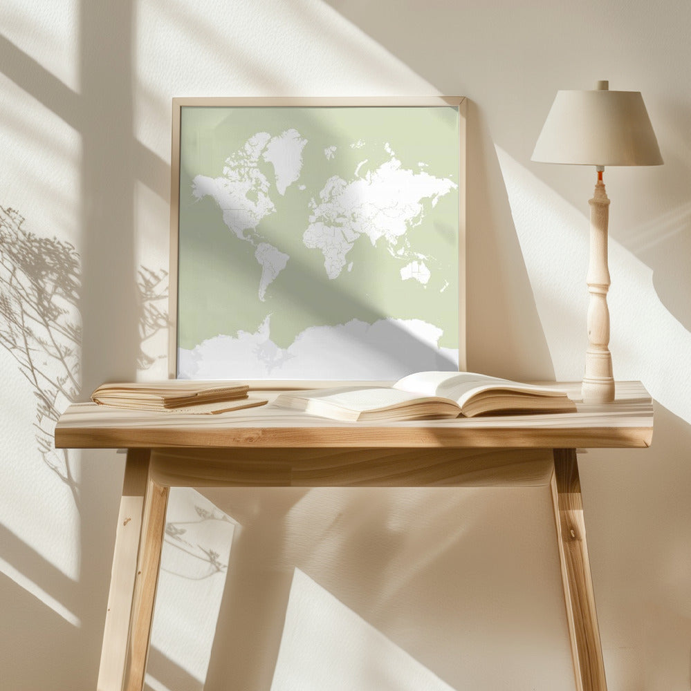 Xolani world map Poster