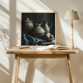 Moroccan Still Life No 3 Poster