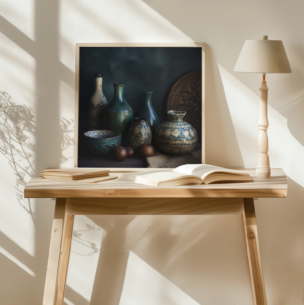 Moroccan Still Life No 4 Poster