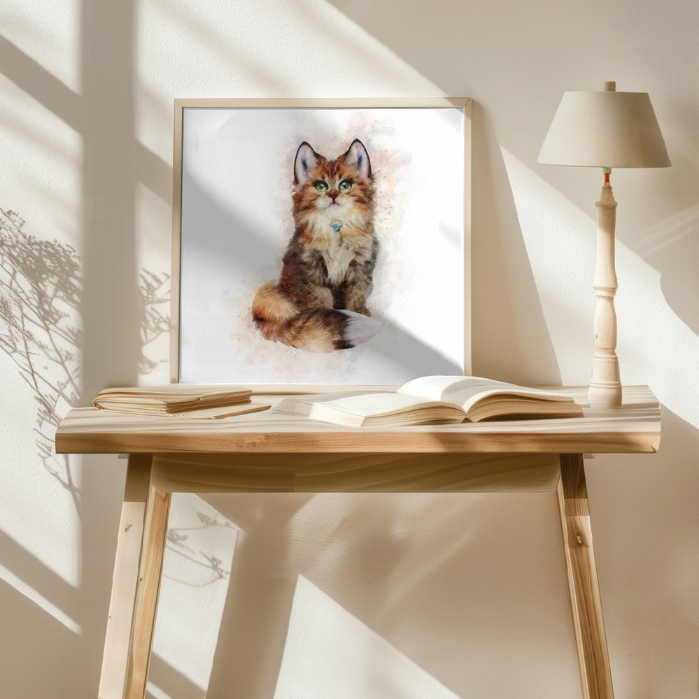 Baby Cat Poster