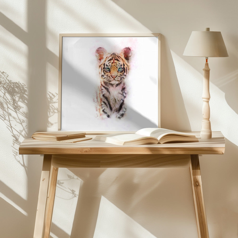 Baby Tiger Poster