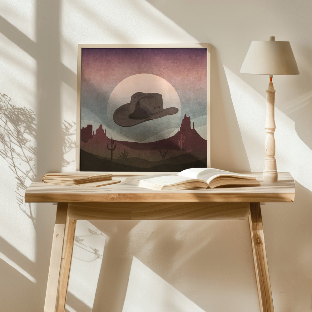 Cowboy Hat Poster