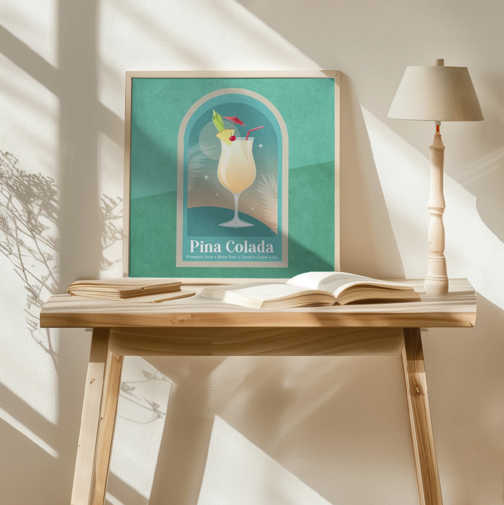 Kokteyl Pina Colada Poster