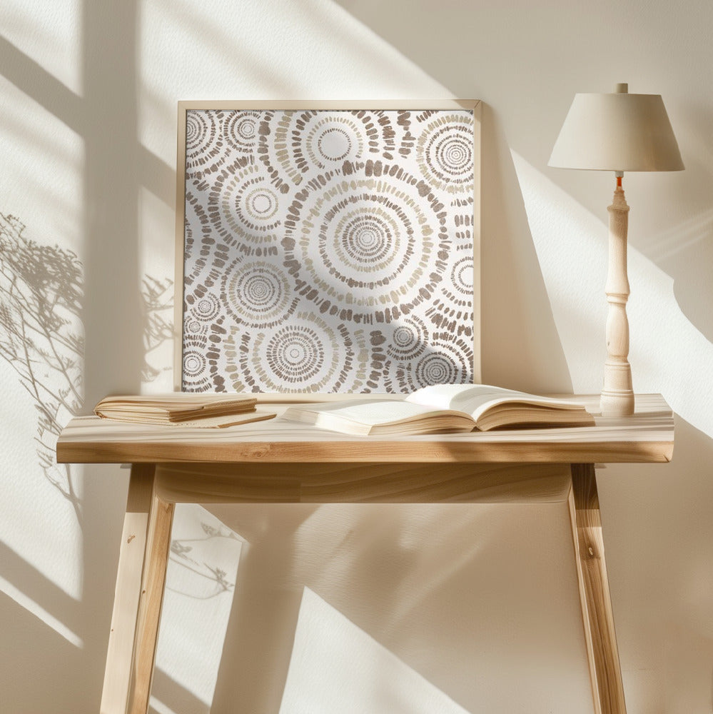 Agac Boho Pattern Poster