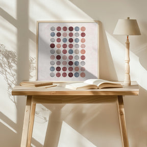 Watercolor Dots Poster