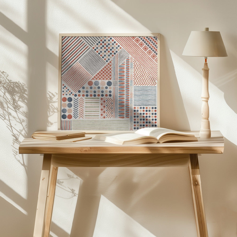 Boho Paket Ambalaji Poster