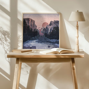 Sephia Yosemite Copy Poster