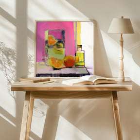 Neon Still Life No 3 Poster