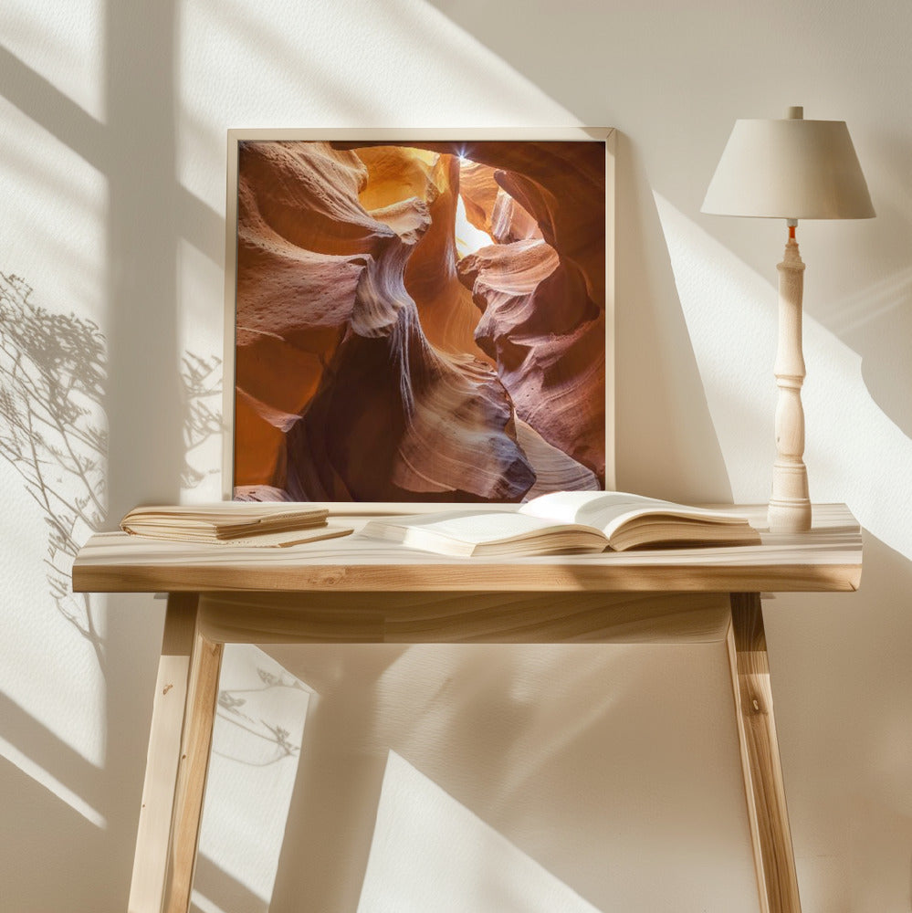 ANTELOPE CANYON Rock Formations Poster