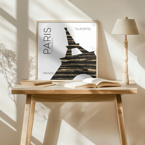 Urban Art PARIS Eiffel Tower Poster