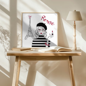 Paris Rouge Poster