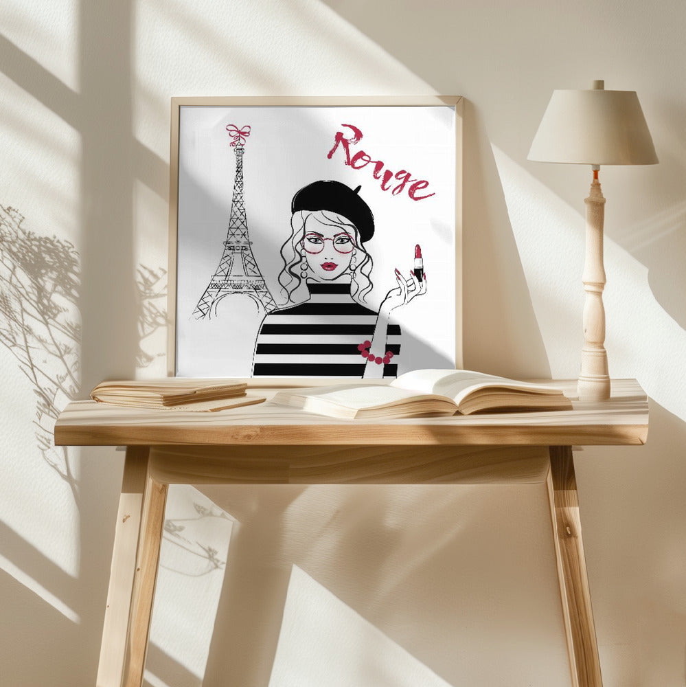 Paris Rouge Poster