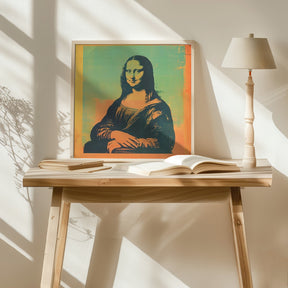 Mona Lisa Modern Poster