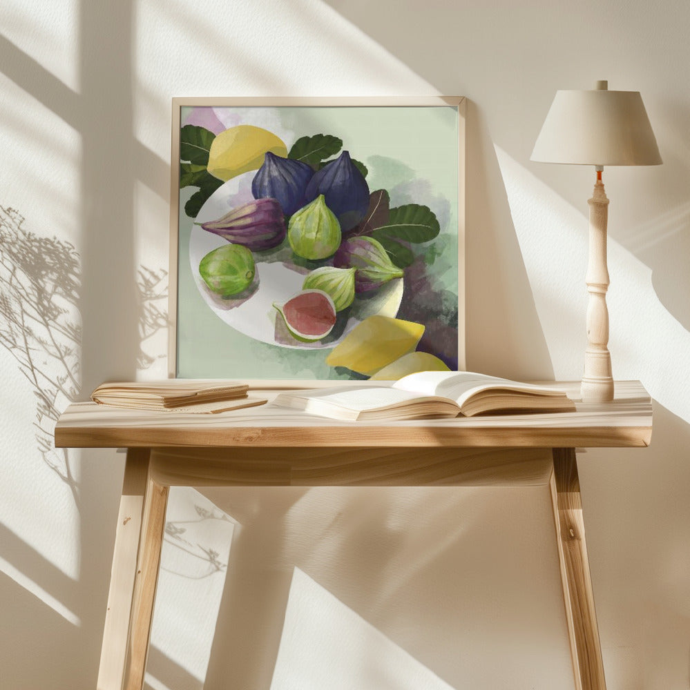 Figs and lemons Poster