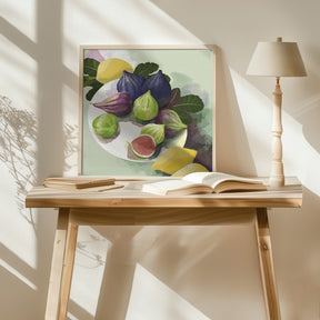 Figs and lemons Poster