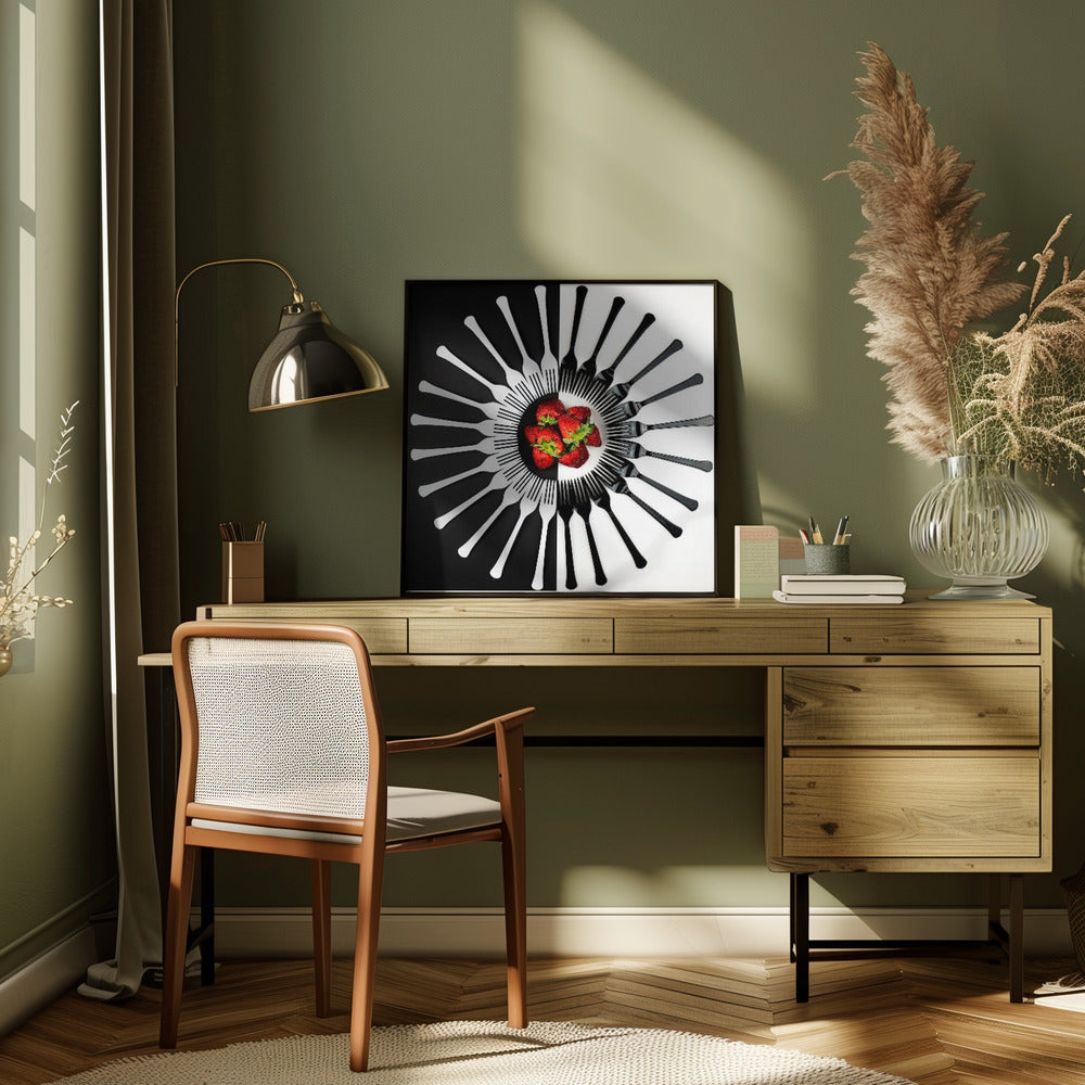 Strawberry Designs Poster