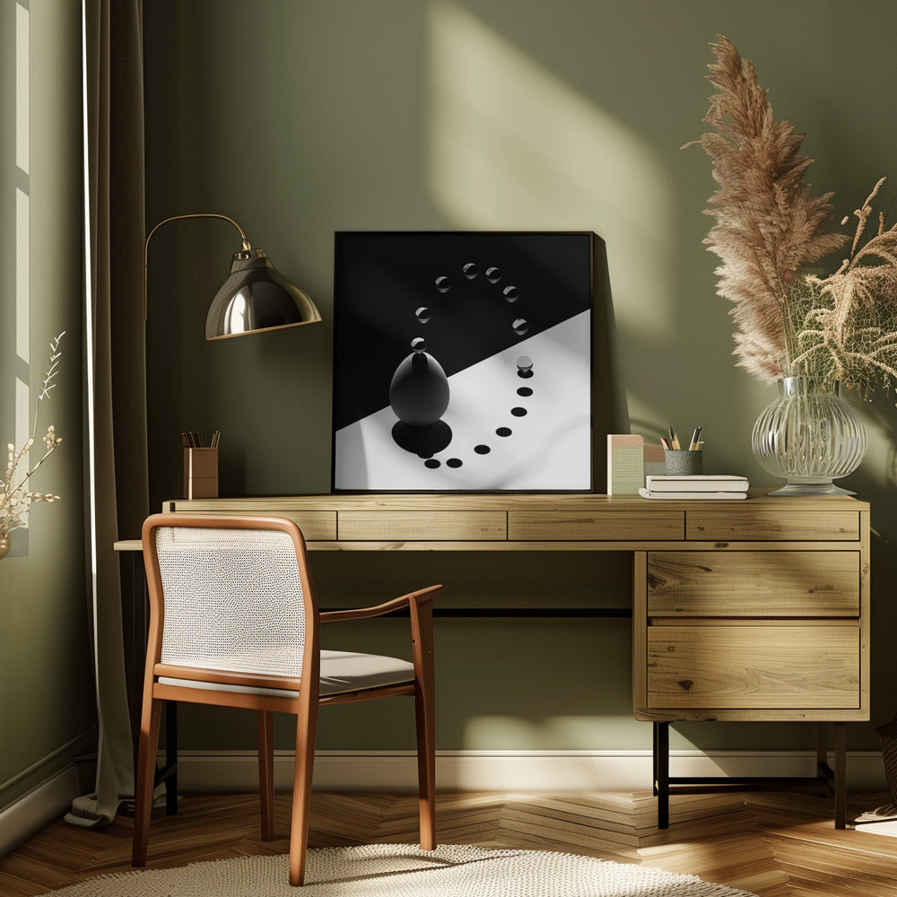 Arch Drops Egg Poster