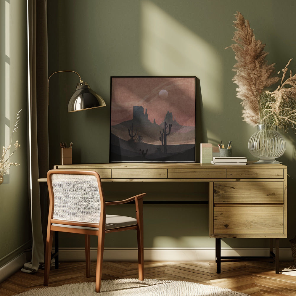 Cowboy Valley Poster