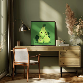 Pear Mom Poster