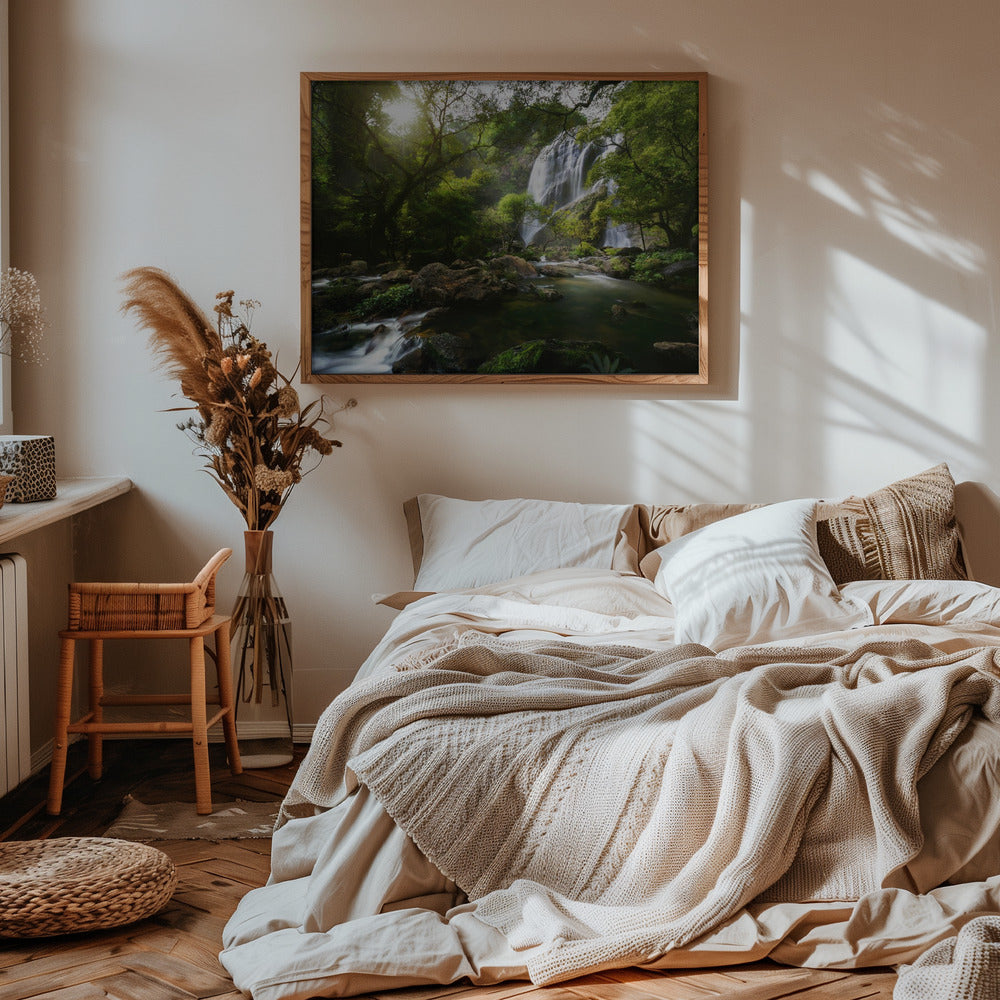 Mountain stream Poster