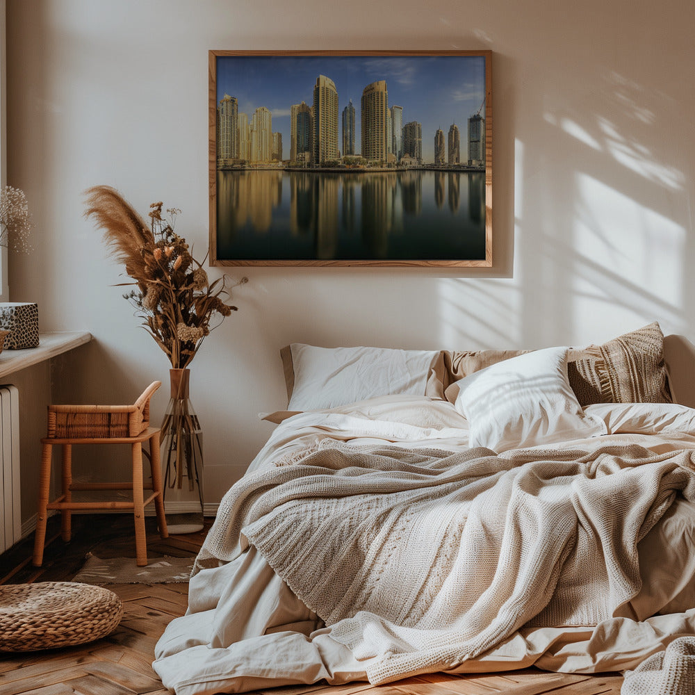 Panoramic Dubai Marina Poster