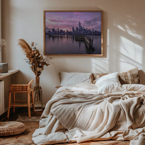 Manhattan's morning Poster