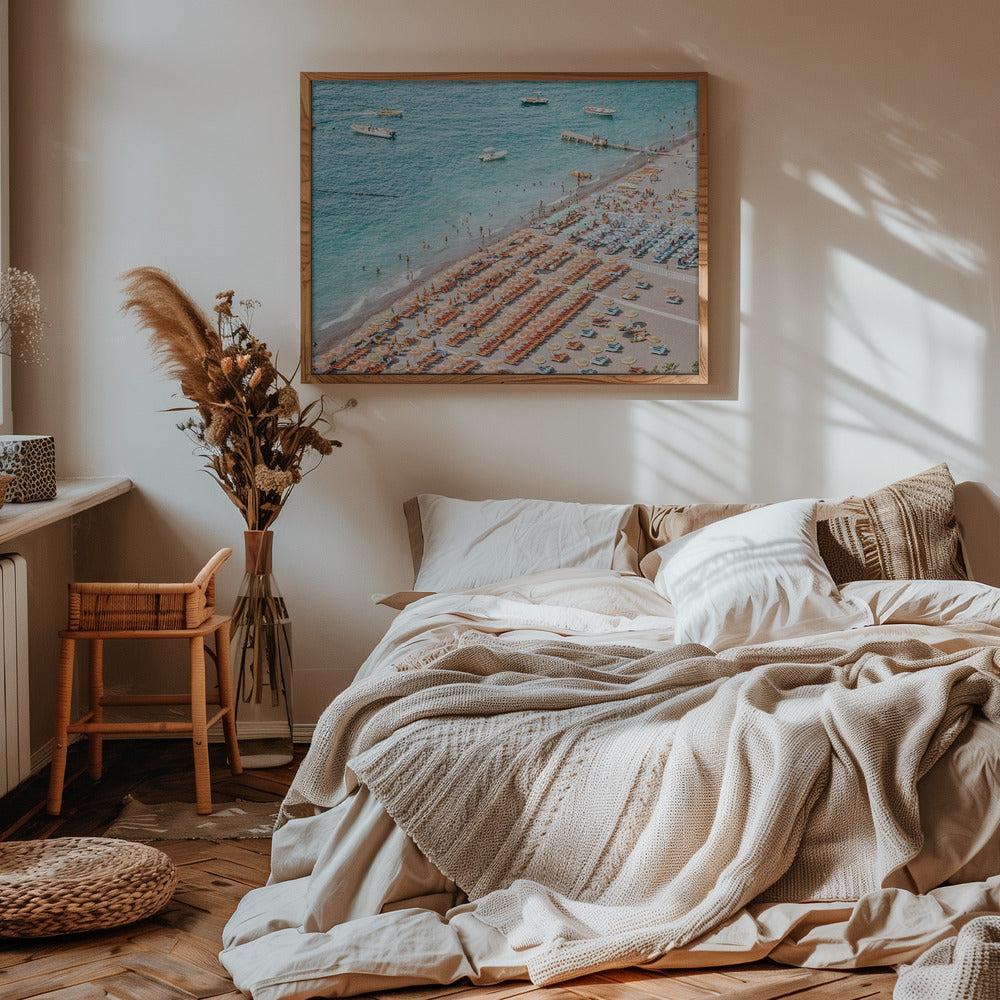 Positano Beach Poster