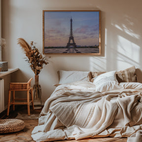 Eiffel Tower Sunrise Poster