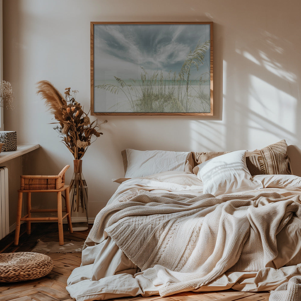 Heavenly calmness on the beach Poster