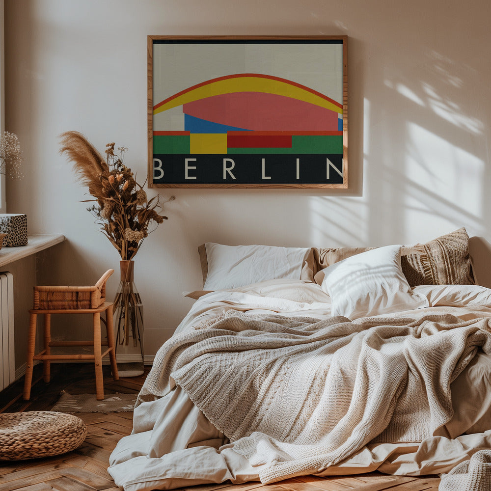 Berlin Hkw Poster